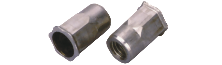 Billede af Blindnittemøtrik A2 HEX selvskærende, åben