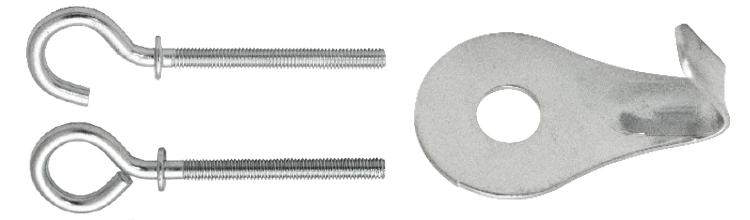 Billede af Væg- og loftkrog med øje