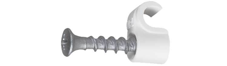 Billede af Ledningsholder TX hvid