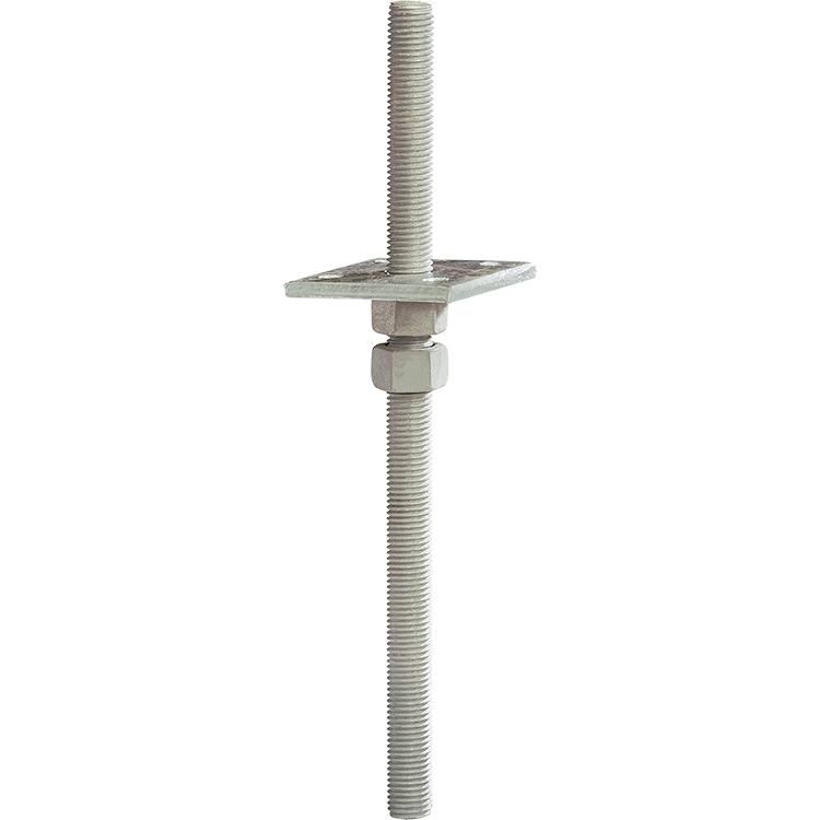 Billede af Stolpesko med plade