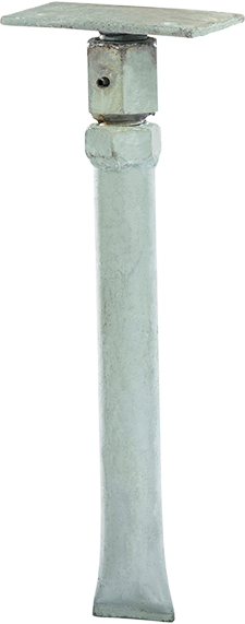 Billede af HERO stolpesko Justerbar type flad - 4,0 mm